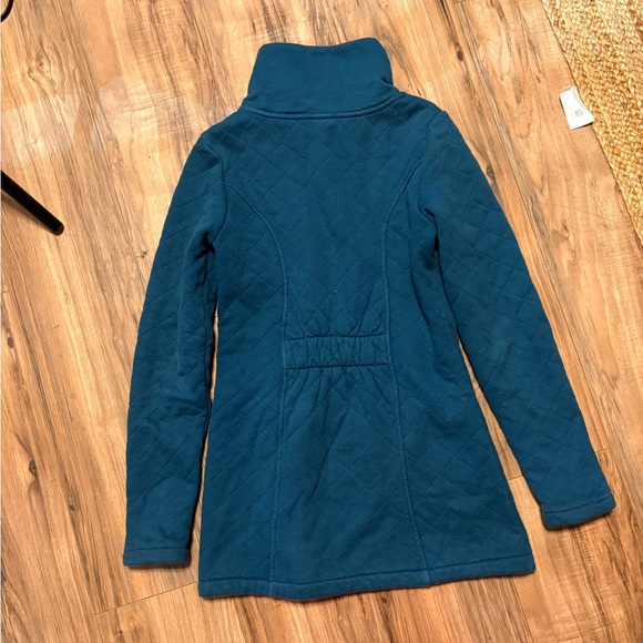The North Face Women's Teal Quilted Ski Jacket - Picture 4 of 5